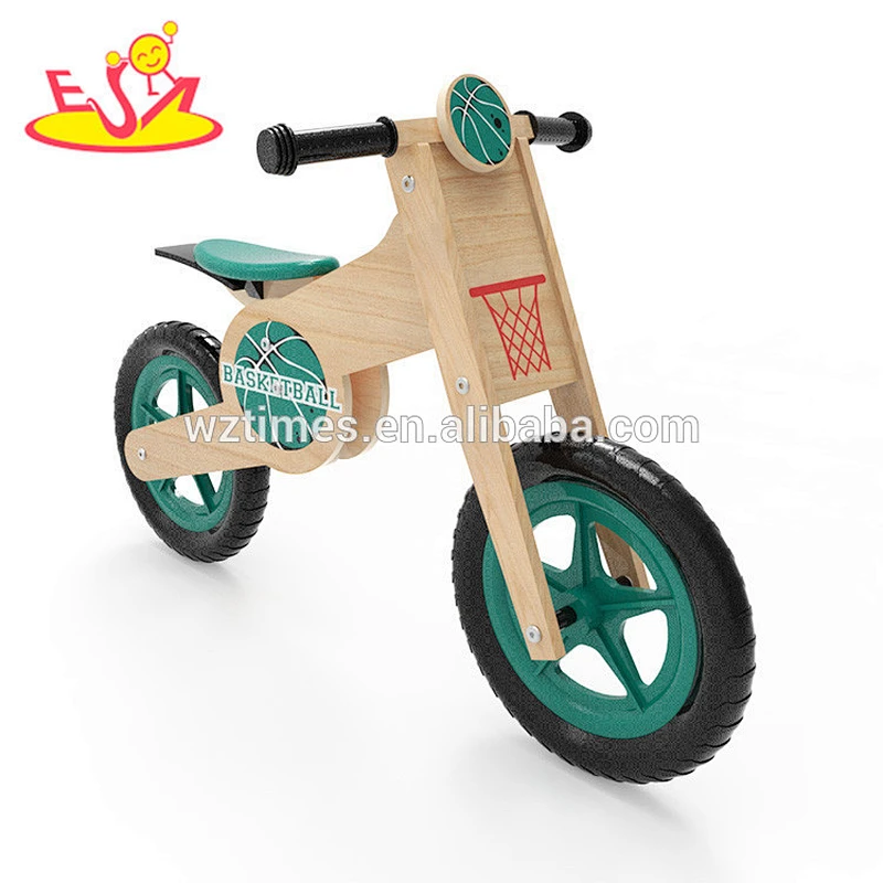 Wholesale best selling wooden balance bicycle hottest baby wooden balance bicycle toy W16C180