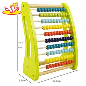 wholesale preschool wooden children math abacus toy for sale W12A022