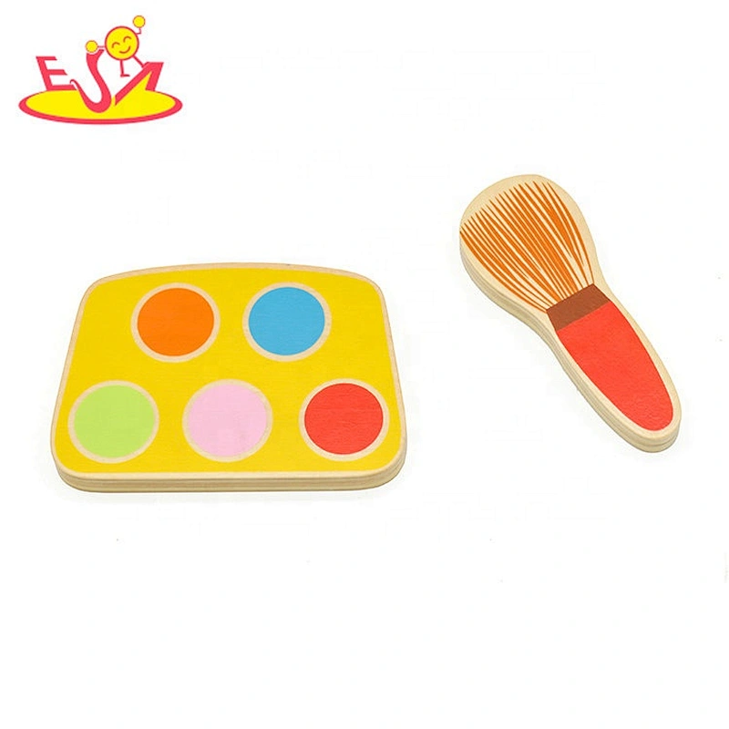 most popular DIY children wooden makeup toy for wholesale W10D115