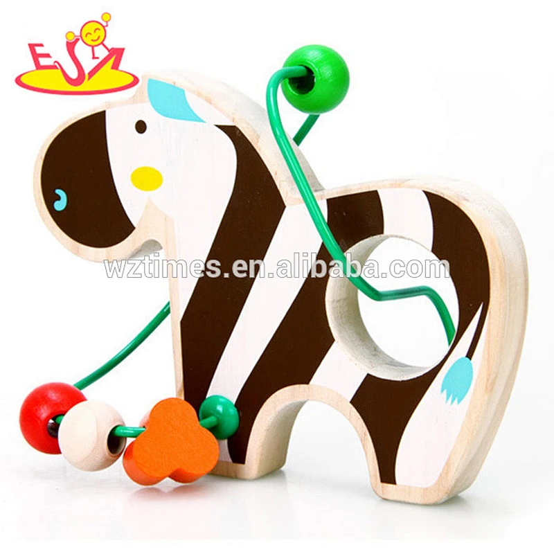 wholesale educational wooden beads toy best sale wooden beads toy W11B094