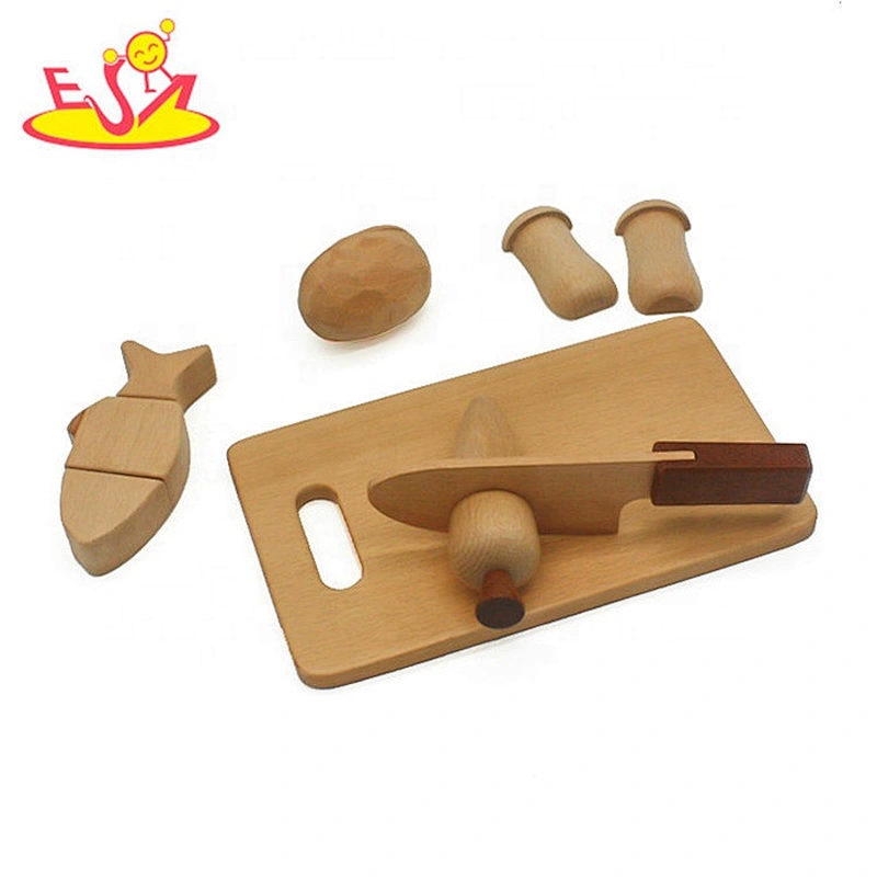 Top sale simulation wooden vegetable toy set for pretend play W10B255