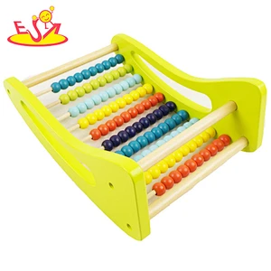 wholesale preschool wooden children math abacus toy for sale W12A022