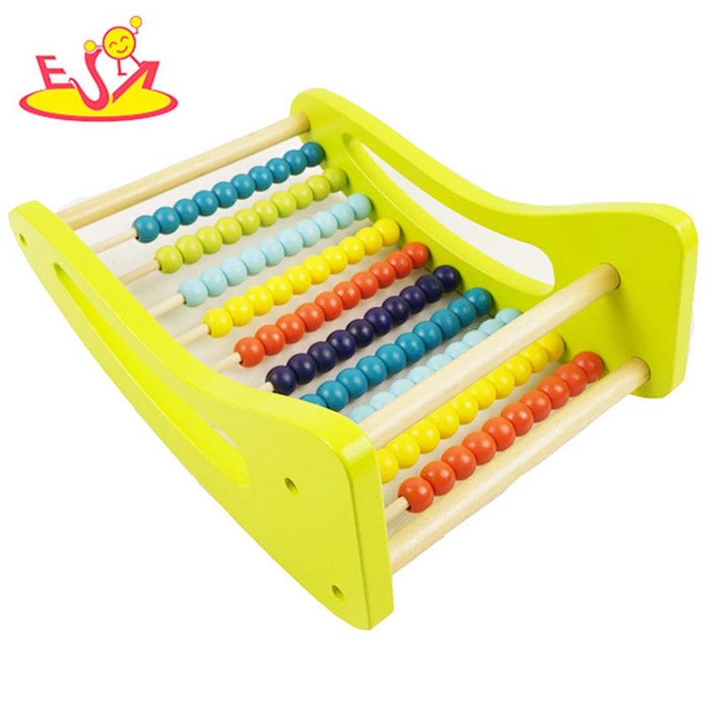 wholesale preschool wooden children math abacus toy for sale W12A022