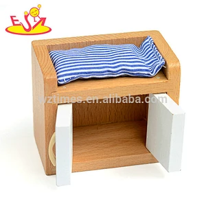 Muebles de alta calidad juguetes de madera muebles de muñecas en miniatura para los niños pretenden jugar W06B087