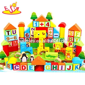 Infants and young children wooden educational toys building blocks for kids W13A150
