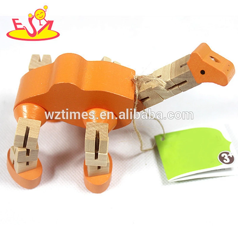 оптовая мода дети преобразования деревянной игрушки W03B033