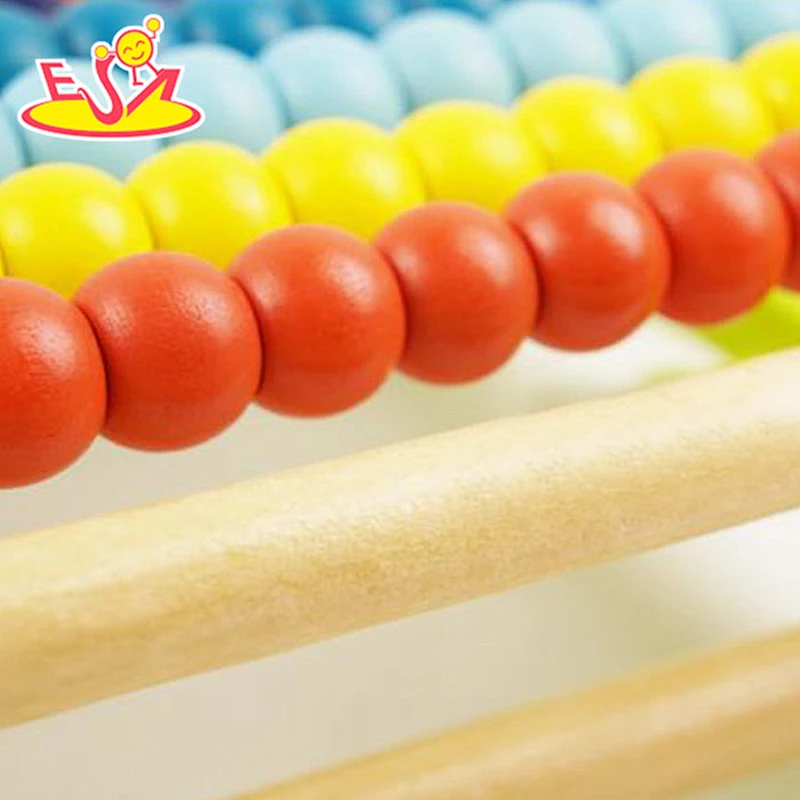 wholesale preschool wooden children math abacus toy for sale W12A022