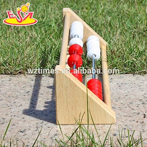 Wholesale early math teaching toy wooden abacus rack toy help baby learning counting W12A017