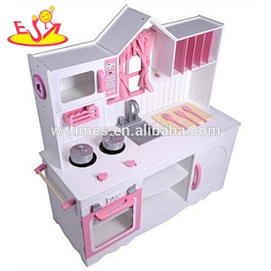 Interessante Simulation Pretend Play Holzküche Spielzeug für Kinder W10C164