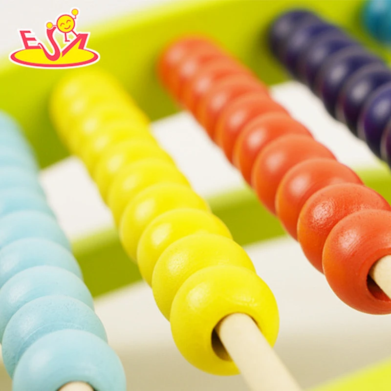 wholesale preschool wooden children math abacus toy for sale W12A022