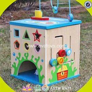 2018 wholesale educational toys wooden bead maze for toddlers W11B134