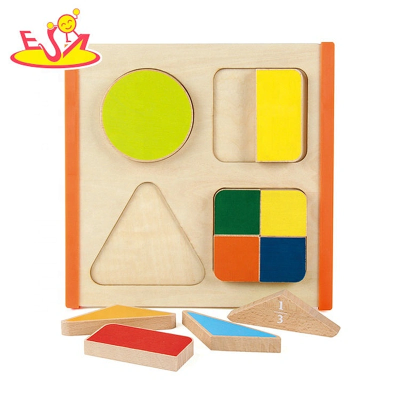 New hottest educational wooden kindergarten geometry for preschoolers W12F055