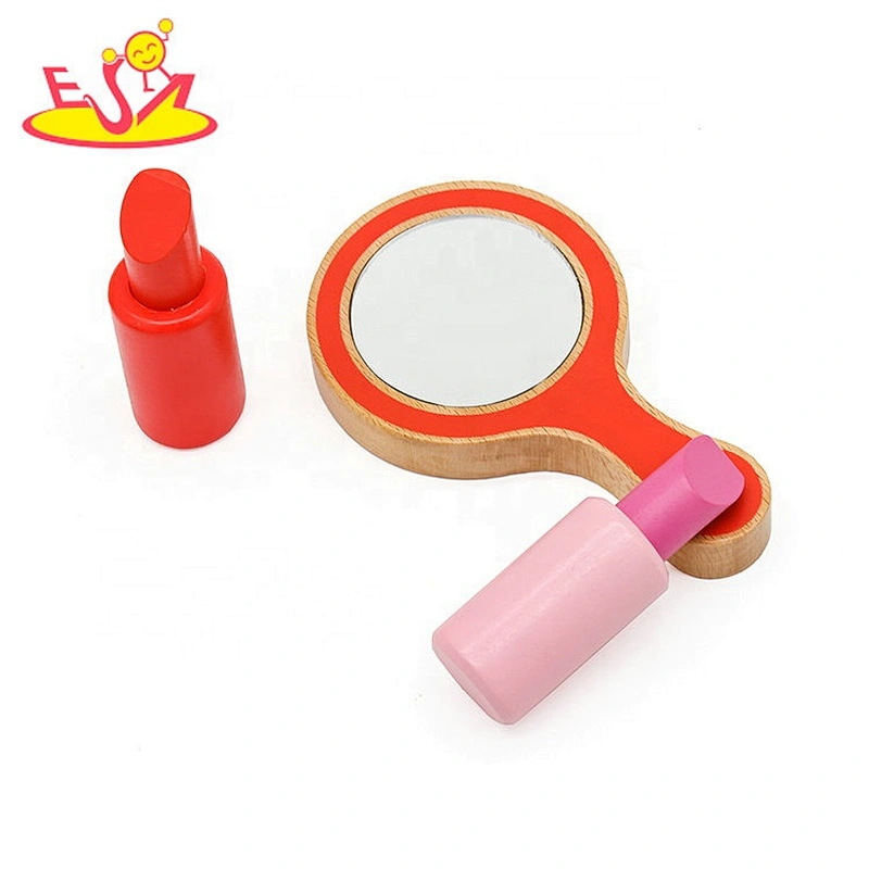 most popular DIY children wooden makeup toy for wholesale W10D115