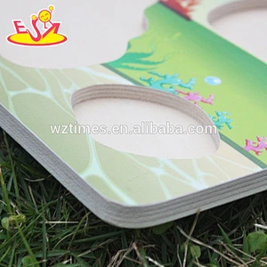 most popular children wooden toy puzzle for wholesale W14M091