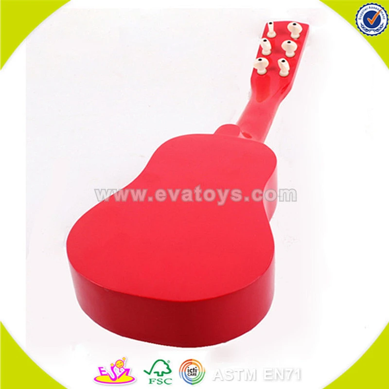 wholesale kids wooden guitar toy high quality baby wooden guitar toy cheap children wooden guitar toy W07H037
