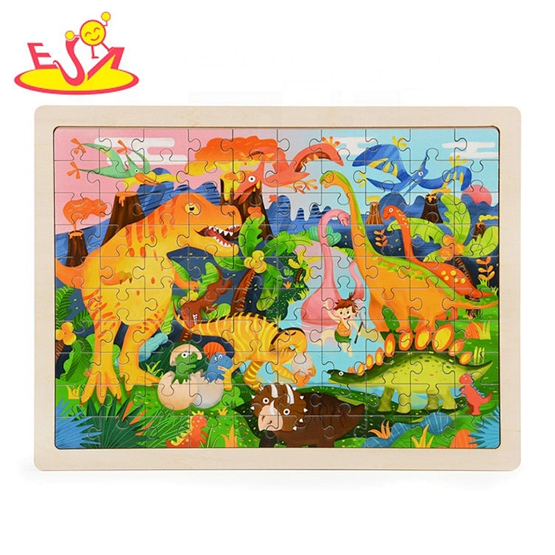 New hottest intellectual wooden dinosaur puzzle for kids W14C262