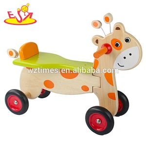 wholesale hottest wooden kid tricycle new fashion wooden kid tricycle for sale W16A024