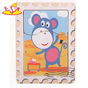 Wholesale funny kids wooden puzzle toys with low price W14C200
