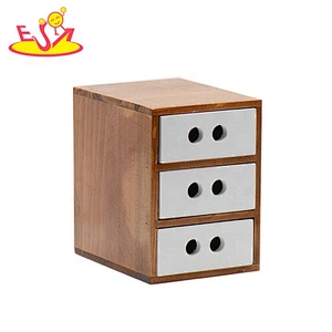 Wholesale 2 layers wooden bedroom chest for home W08C257