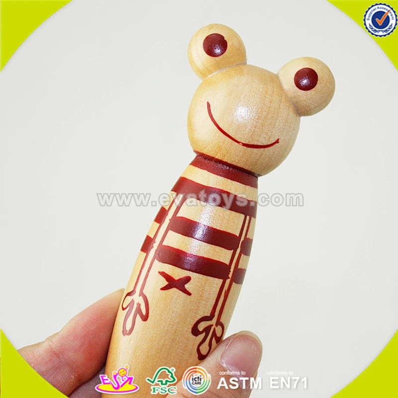 wholesale cheap kids wooden massage stick toy high quality children wooden massage stick toy W02A090