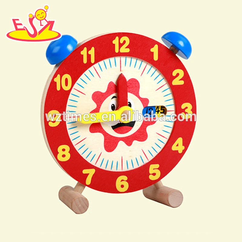2018 großhandel kleinkinder holz uhr puzzle neue mode kinder holz uhr puzzle beste verkauf kinder holz uhr puzzle W14K016