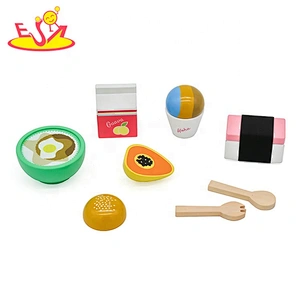 2019 New arrival children pretend wooden toy food for play kitchen W10B304