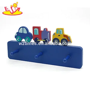 Wholesale high value small clothes hangers wooden kids hangers for sale W09B077