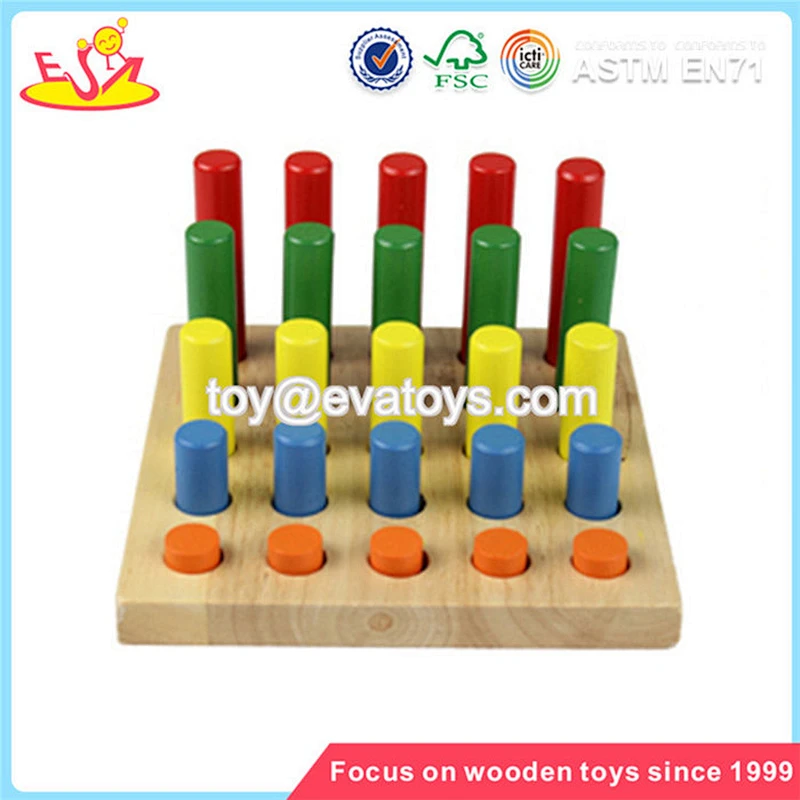 wholesale fashion wooden magnetic blocks toy superior quality wooden baby puzzle block toy W14A098