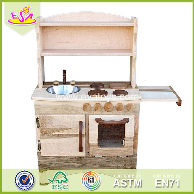 Wholesale children best choice wooden role play toy kitchen set toy for fun W10C265