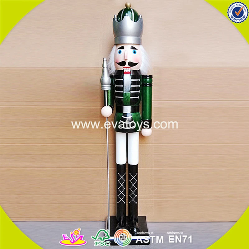 wholesale baby wooden colorful custom nutcracker, popular kids wooden nutcracker, fashion wooden custom nutcracker W02A006