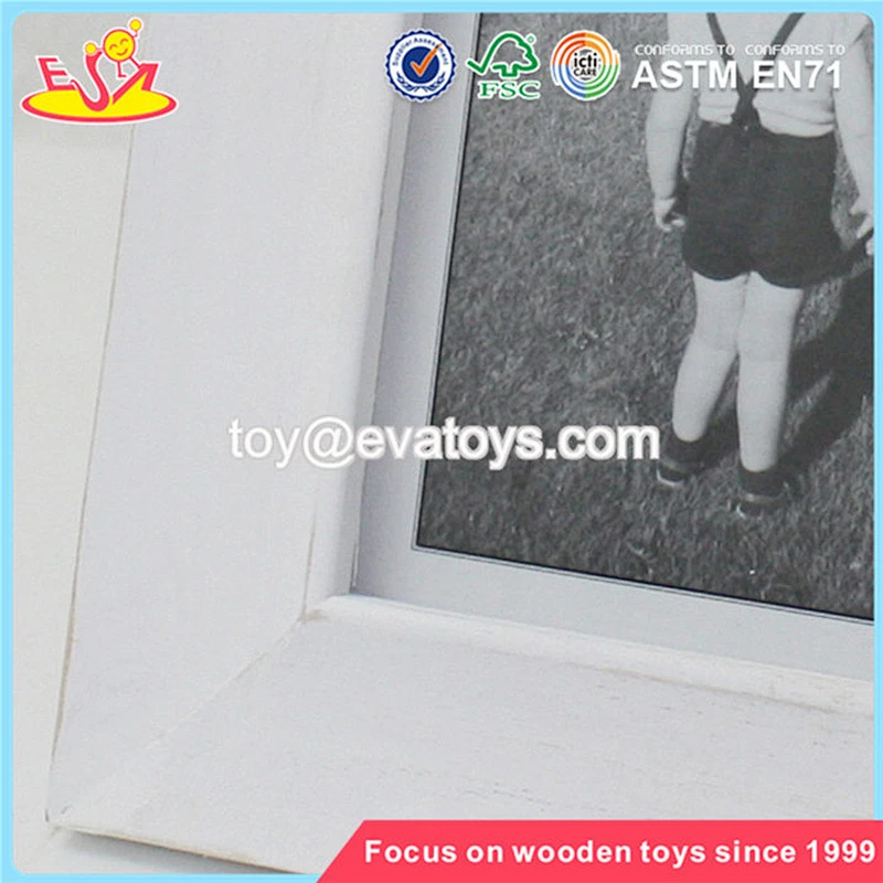 Wholesale simple style beautiful wooden children photo frame W09A032