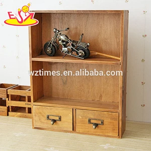 2018 Wholesale cheap wooden desktop shelf high quality wooden desktop shelf home decoration wooden desktop shelf W08C174