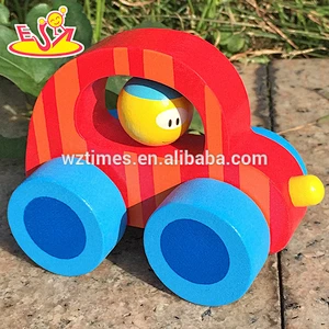 hottest traffic model series wooden car toy for kids W04A200