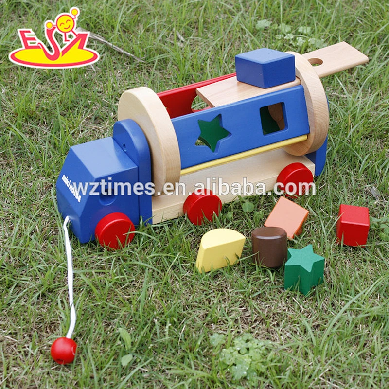 hot sale funny baby wooden push car for preschool W05C064
