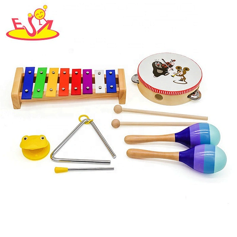 2018 Top fashion educational wooden baby instruments for wholesale W07A151
