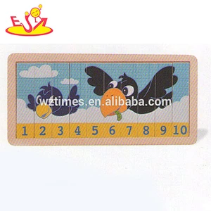 wholesale baby wooden animal puzzle educational kids wooden animal puzzle fashion children wooden animal puzzle W14C157