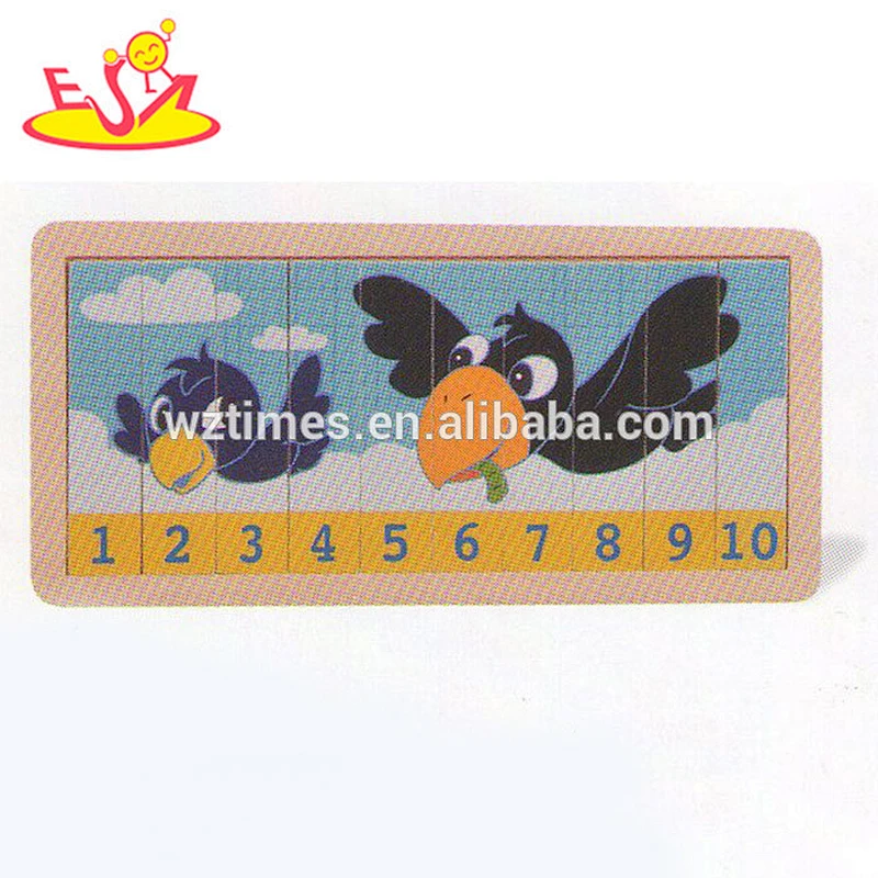wholesale baby wooden animal puzzle educational kids wooden animal puzzle fashion children wooden animal puzzle W14C157