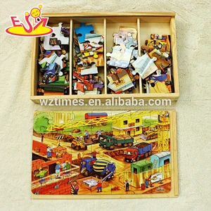 2018 Neues design holz puzzle spiel spielzeug pädagogisches holz puzzle spiel spielzeug kind holz puzzle spiel spielzeug W14C246