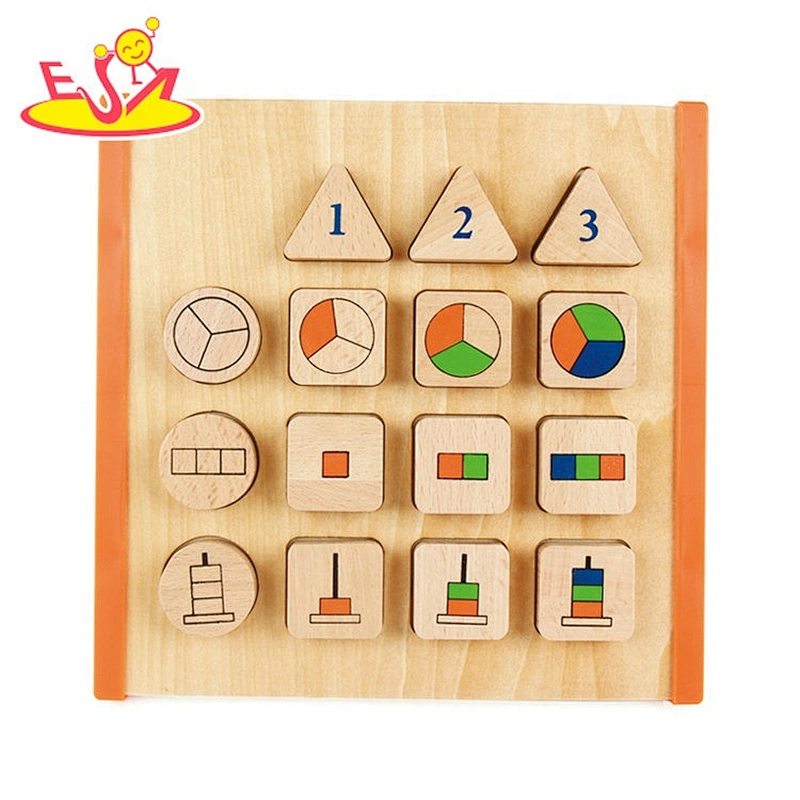 Most popular kids educational wooden puzzles for 5 year olds W12F056
