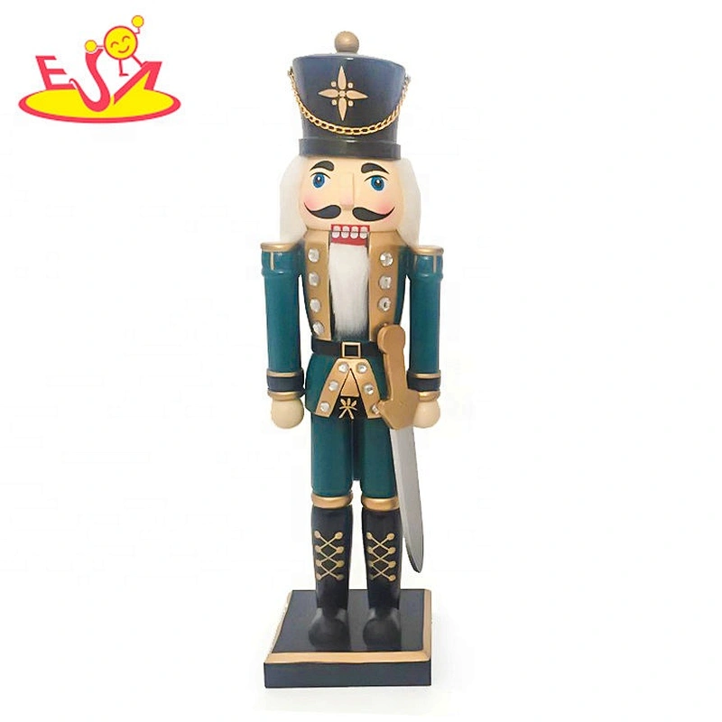 2019 New customize handcraft wooden nutcracker figurine for decor W02A345