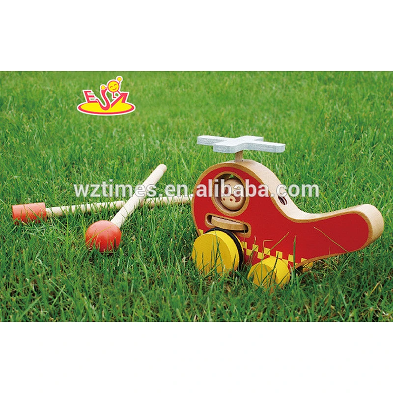 wholesale top quality wooden children's pull toy cheap wooden children's pull toy W05A018