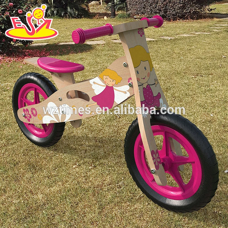 2018 Wholesale high quality children balance wooden no pedal bike W16C174