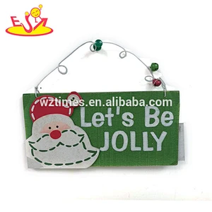Wholesale newest wooden tree shape spain christmas decoration for holiday use W09D042