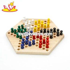 wholesale baby wooden checkers popular kids wooden checkers interesting children wooden toy checkers W11A034