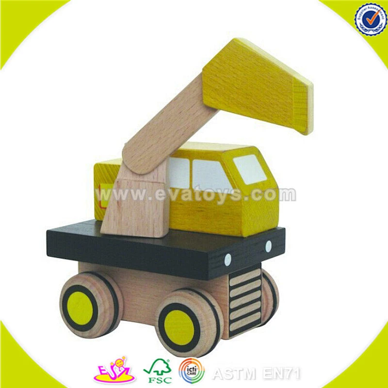 wholesale baby wooden truck toy fashion kids wooden truck toy popular children wooden truck toy W04A121