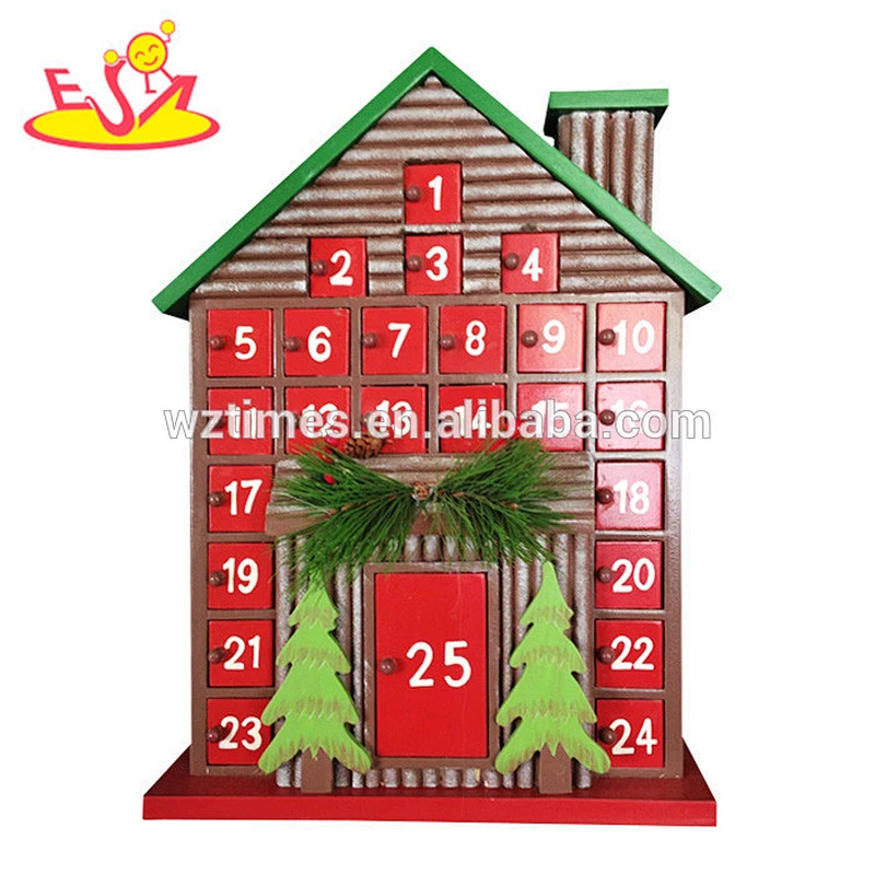 wholesale cheap baby wooden toy calendar for Christmas W02A182
