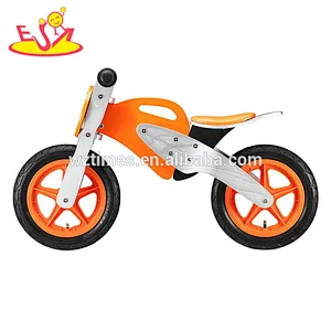 2018 Wholesale classic kids training no pedal push bike wooden balance kids bike with high value W16C199