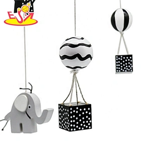 High quality musical wooden baby cot mobile for wholesale W08K038