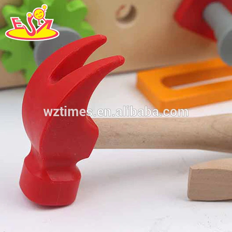 2018 حار بيع diy الاطفال أداة إصلاح خشبية لعبة الأدوات W03D063