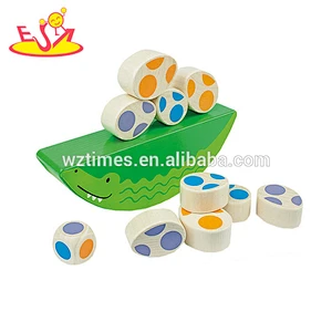 hölzerne Balanceblockspielwaren des Babys für pädagogisches W11F062
